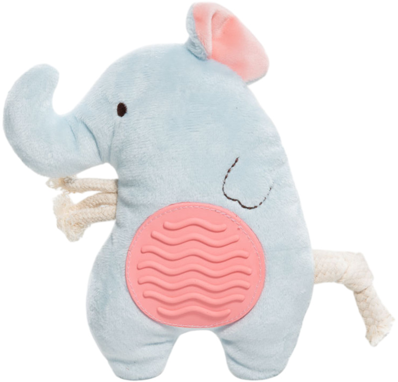 Игрушка Triol Слоник с тренажером для зубов, Триол