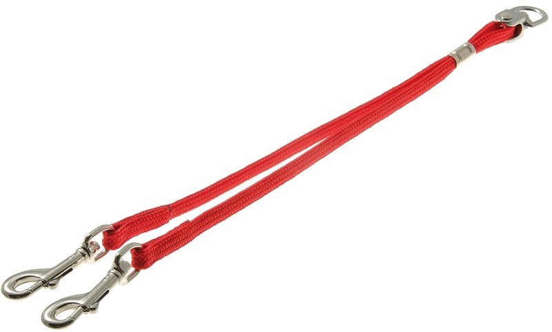 Сворка ВИПет регулируемая лента-чулок с вертлюгом 8 мм, V.I.Pet