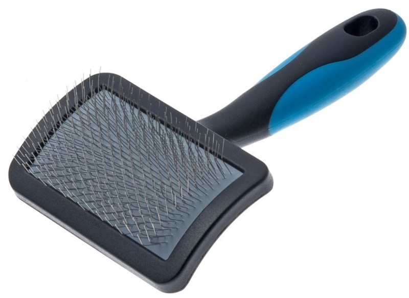 Пуходерка DeLIGHT пластик мягкий корд, ДеЛайт