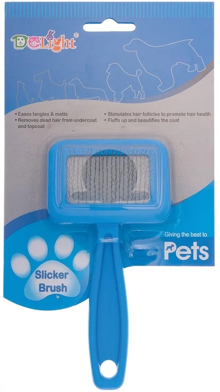 Пуходерка DeLIGHT пластиковая, ДеЛайт