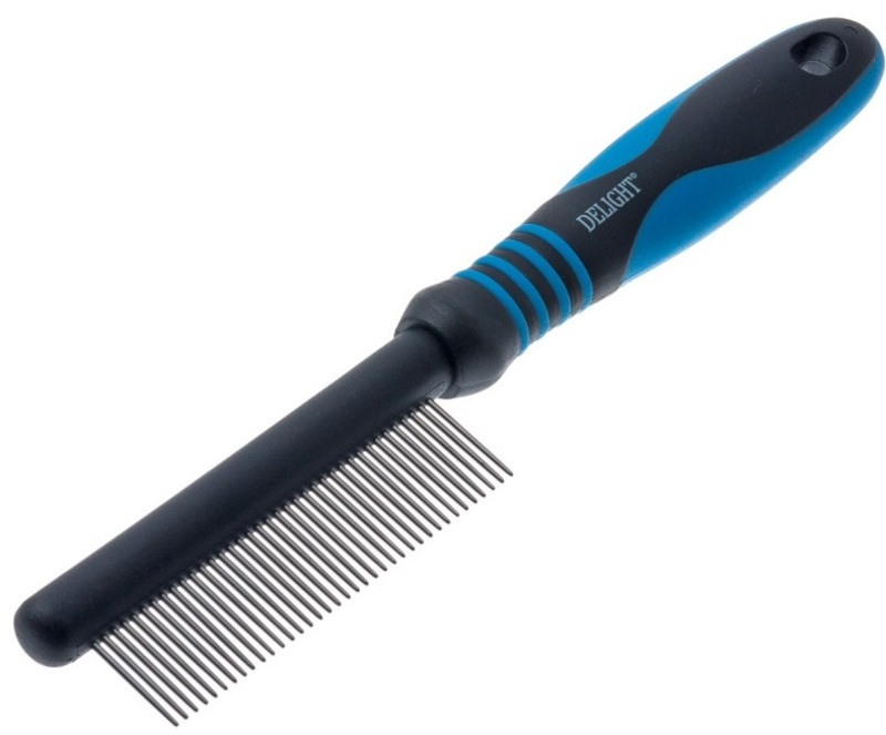 Расческа DeLIGHT с "кольцами" 37 зубьев, ДеЛайт