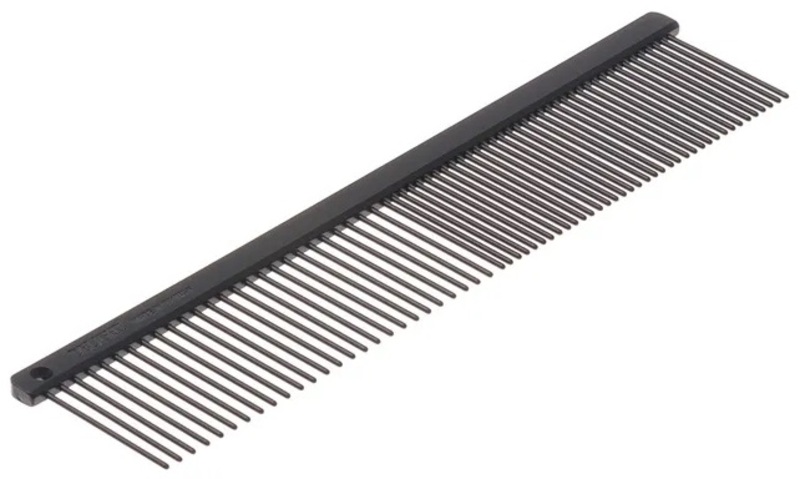 Расческа DeLIGHT антистатик без ручки с удлиненным зубом, тефлон, ДеЛайт