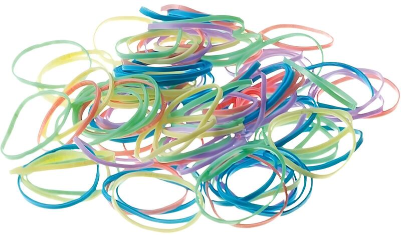 PetLine Резинки для шерсти латексные для топ-кнотов 15 мм, ПетЛайн