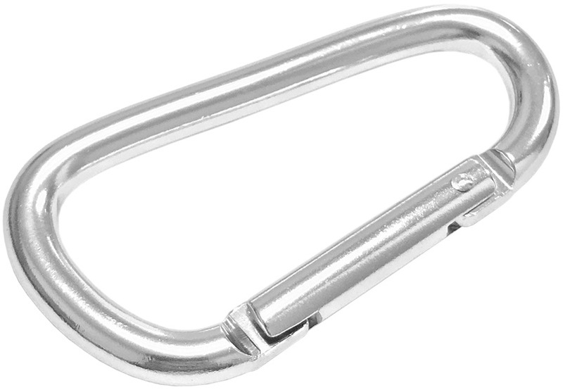 Карабин ЗооВан монтажный алюминиевый D-образный, ZooOne