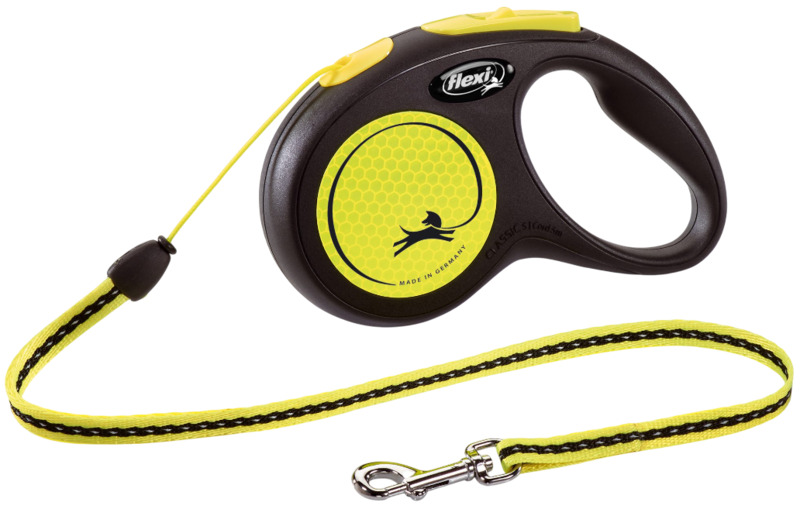 Рулетка Flexi Fun Neon трос 5 м, Флекси