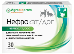 Таблетки Нефрокэт/дог Пчелодар  