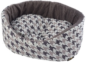 Лежанка Прайд Комфорт Гусиная Лапка коричневый, Pride