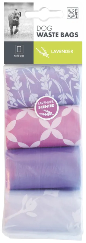 Пакеты гигиенические МПетс для выгула собак Лаванда, MPets 