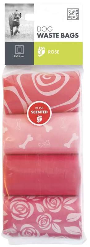 Пакеты гигиенические МПетс для выгула собак Роза, MPets 