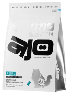 Корм Айо Вет для кошек при хронической болезни почек, AJO VET