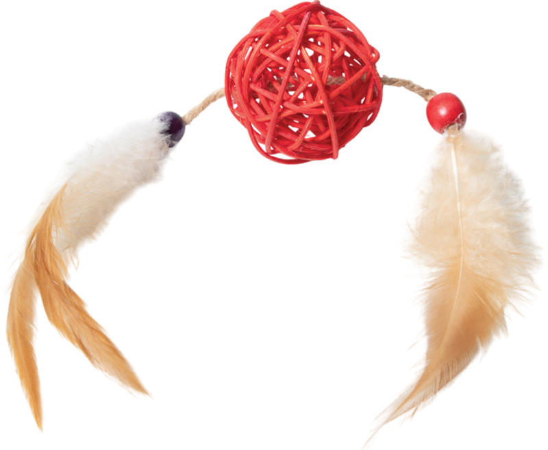 Игрушка Триол Шар с перьями, Триол