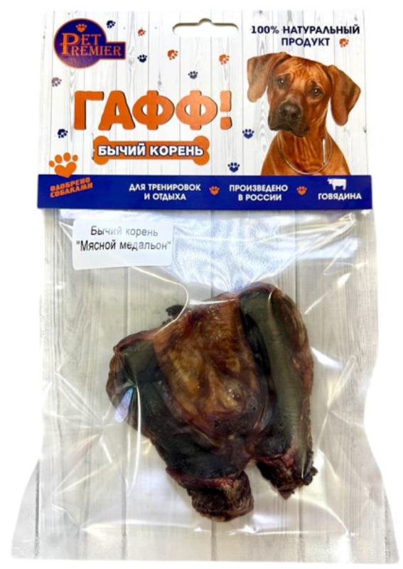 Бычий корень Мясной медальон Петпримьер, PetPremier