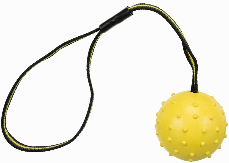 Мяч Трикси Sporting на нейлоновой верёвке, Trixie
