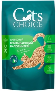 Наполнитель Кэтс Чойс древесный, Cat's choice