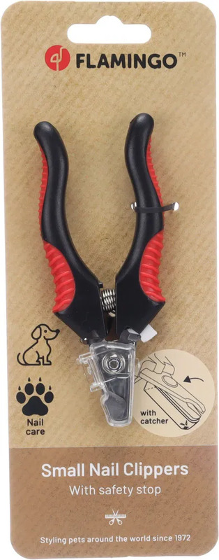Когтерез Фламинго "Люкс" с контейнером для срезанных когтей, Flamingo