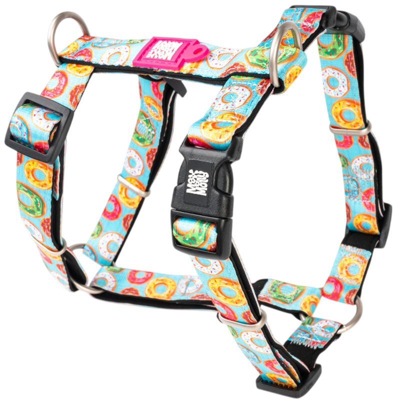 Шлейка Триол Max&Molly Н-образная Пончики, Триол