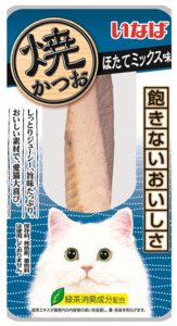 Лакомство Инаба Яки для кошек филе тунца со вкусом морского гребешка, Inaba Yaki