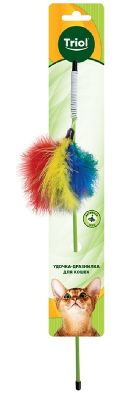 Дразнилка Триол Радужные перья, Triol 