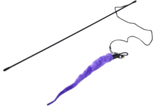 Дразнилка Нанбелл червячок, съемный с колокольчиком на палочке, Nunbell