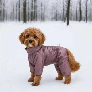 Комбинезон Снежинка ОССО для собак девочек пудра, OSSO