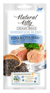 Петтрик Натурал крем-суп для кошек Тунец с семенами чиа, Pettric Natural