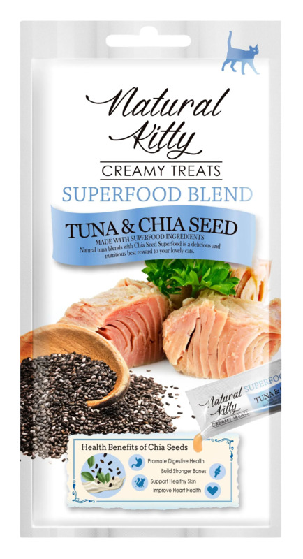 Петтрик Натурал крем-суп для кошек Тунец с семенами чиа, Pettric Natural