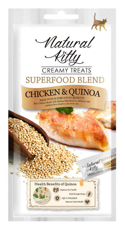 Петтрик Натурал крем-суп для кошек Курица и киноа, Pettric Natural