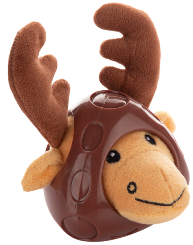 Игрушка Триол для собак мягкая "Лось в броне", Triol