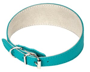 Ошейник-селёдка ZooOne из натуральной кожи 2-х слойный 23,5-27 см, ЗооВан