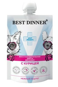Пауч Best Dinner Vet Profi Recovery диета восстановления, Бест Диннер