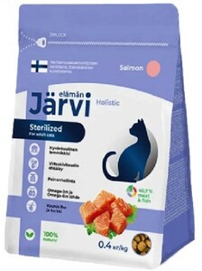 Корм Jarvi для кастрированных и стерилизованных кошек Лосось, Ярви 