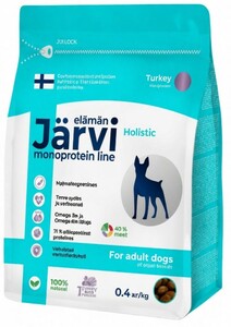 Корм монопротеиновый Jarvi для собак мелких пород Индейка, Ярви