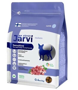 Корм Jarvi для собак мелких пород с чувствительным пищеварением Ягненок, Ярви
