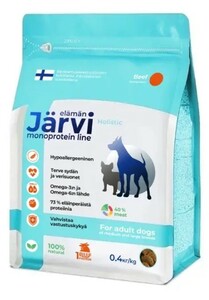 Корм монопротеиновый Jarvi для собак средних и крупных пород Говядина, Ярви