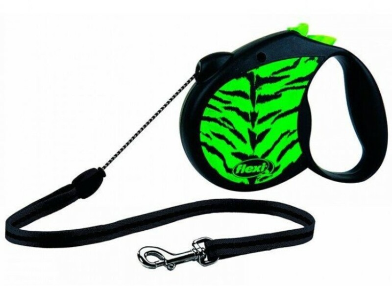 Рулетка Flexi Safari cord трос М 5м, Флекси