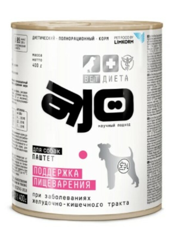 Паштет AJO VET Gastro при нарушениях пищеварения, Айо Вет