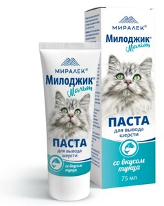 Милоджик Мальт паста с тунцом для вывода шерсти