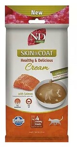 Farmina N&D Quinoa Cat Skin & Coat Лакомство крем-суп Здоровая кожа, Фармина