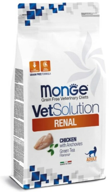 Monge VetSolution Cat Renal для кошек при хронической почечной недостаточности, Монж