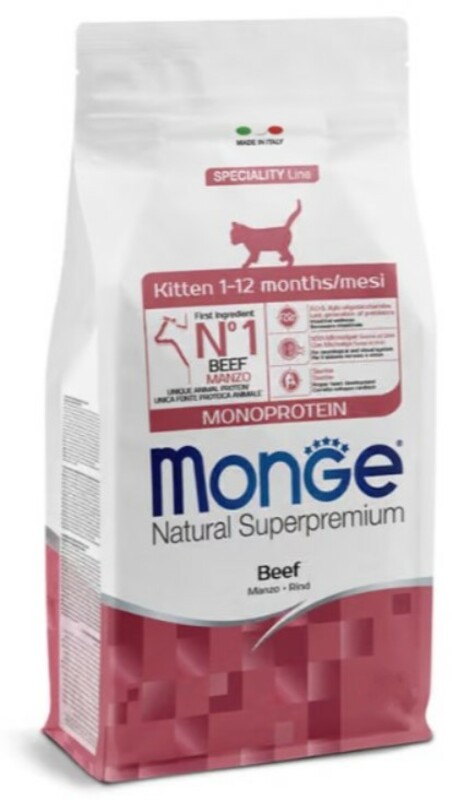 Monge Cat Speciality Line Monoprotein для котят и беременных кошек, Монж