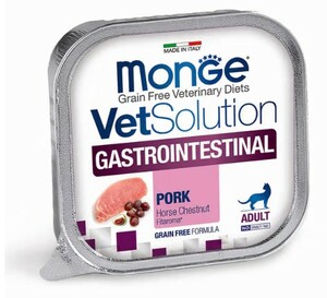 Monge VetSolution Cat Gastrointestinal паштет для кошек при заболеваниях желудочно-кишечного тракта, Монж