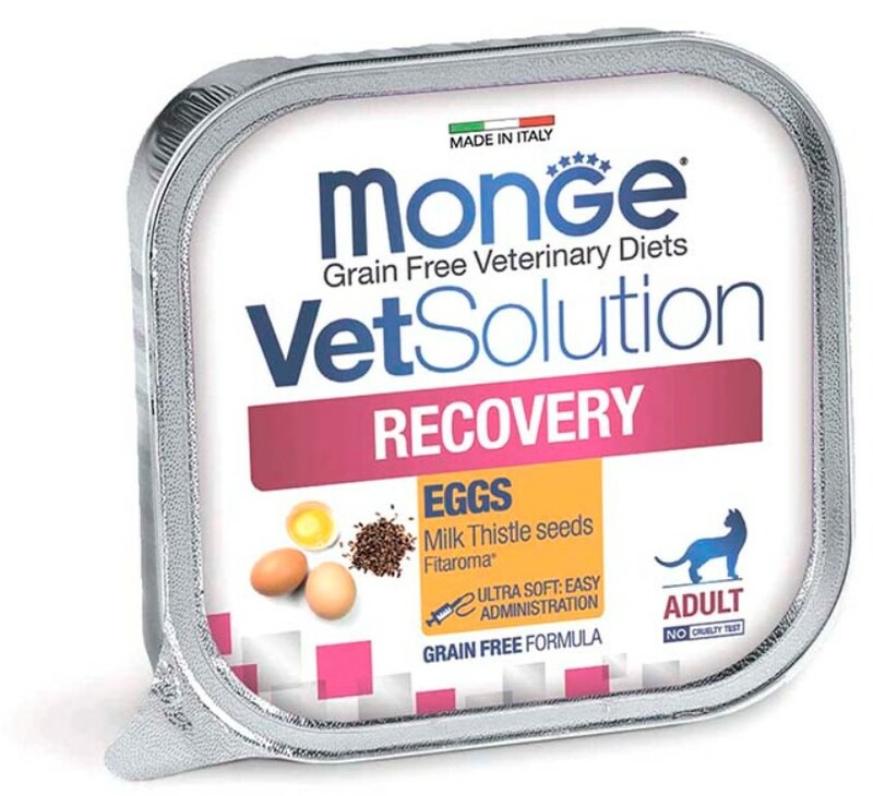 Monge VetSolution Cat Recovery паштет для кошек при восстановлении питания в период выздоровления, Монж