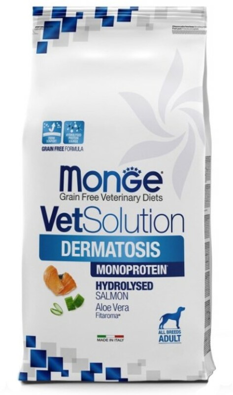 Monge VetSolution Dog Dermatosis при заболеваниях кожи, Монж