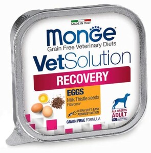 Monge VetSolution Dog Recovery паштет при восстановлении питания в период выздоровления, Монж