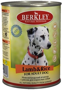 Berkley Lamb&Rice for Adult Dog