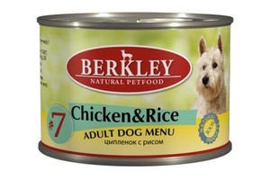 Berkley №7 Chicken&Rice for Adult Dog