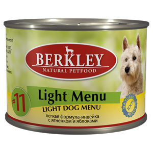 Berkley №11 Light Menu for Adult Dog