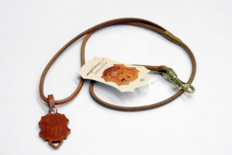 Поводок кожаный одинарный Dogger