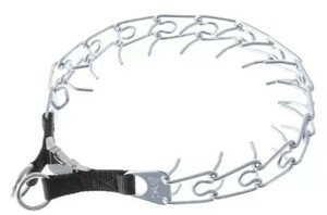 Ошейник строгий с металической застежкой ZooOne разнонаправленные зубья, ЗооВан