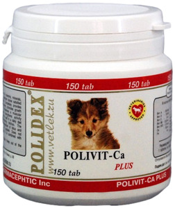 Polidex Polivit-Ca plus, Полидэкс Поливит Кальций Плюс 150 таблеток
